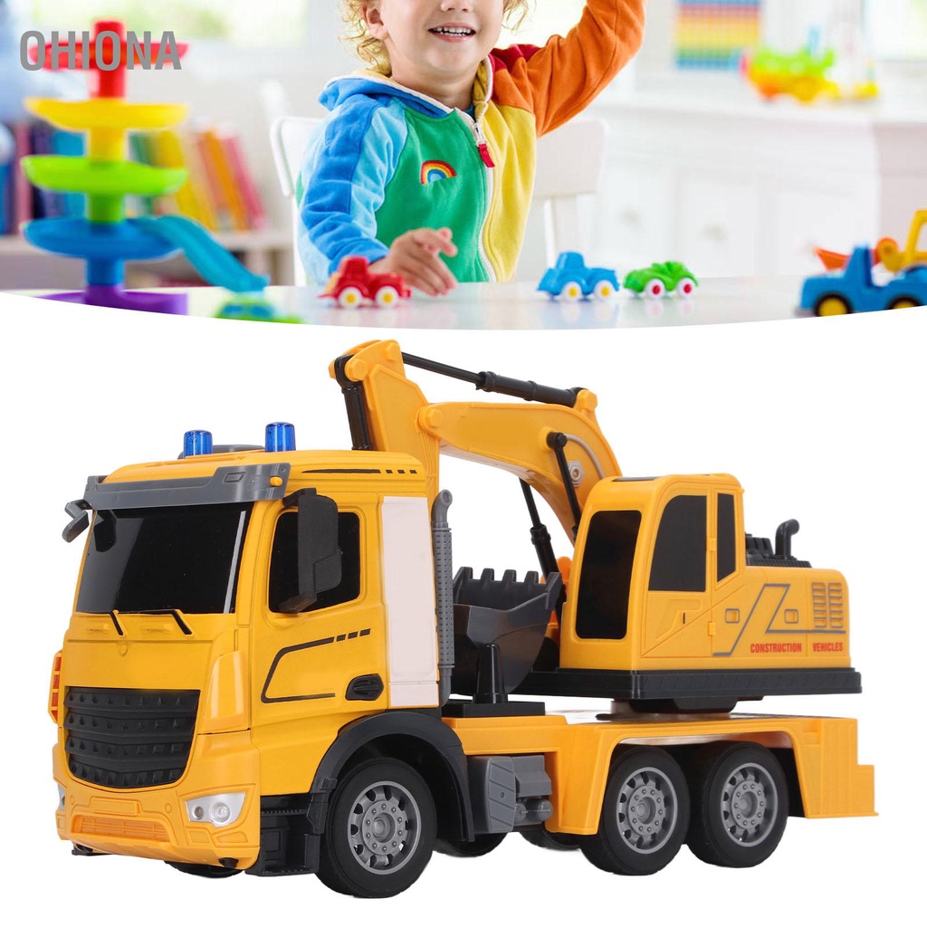 ohiona-rc-excavator-toy-รูปร่างสมจริงโลหะผสมรีโมทคอนโทรลวิศวกรรมไฟฟ้าของเล่นสำหรับกิจกรรมเล่นกลางแจ้ง