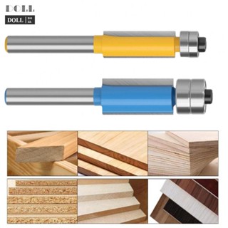 ⭐NEW ⭐6.35MM Shank Double Bearing Flush Trim Bit Router Bit Woodworking Milling Cutt