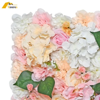 [Vaveren] แผงดอกกุหลาบประดิษฐ์ สําหรับตกแต่งพื้นหลัง งานแต่งงาน สวน วันเกิด