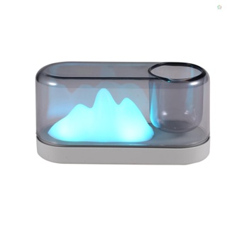 Audioworld โคมไฟกลางคืน LED รูปภูเขา สีขาวอบอุ่น ของขวัญวันเกิด ชาร์จได้ สําหรับห้องนอนเด็ก บ้าน สํานักงาน