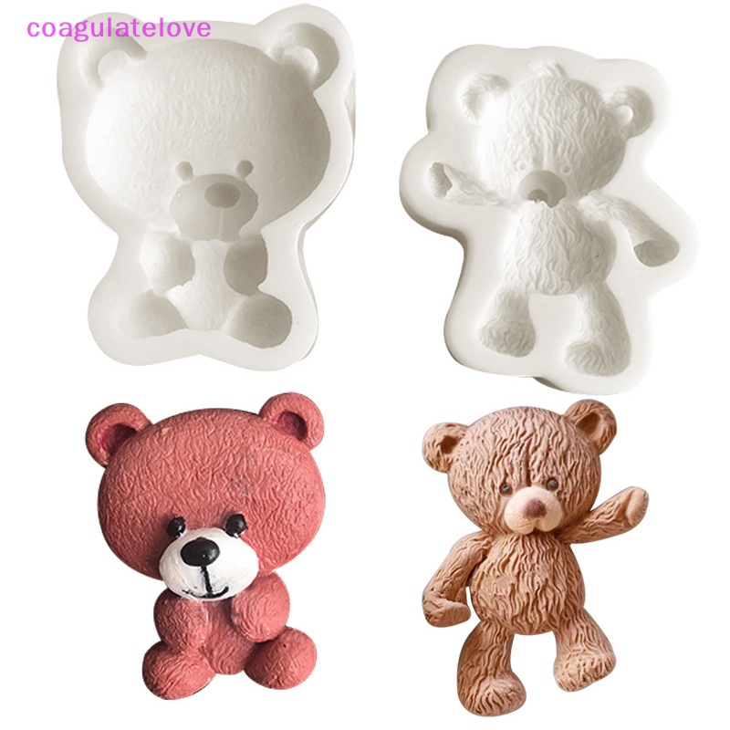 coagulatelove-แม่พิมพ์ซิลิโคน-รูปหมี-สําหรับทําเค้ก-ช็อคโกแลต-คัพเค้ก-ฟองดองท์-ขายดี