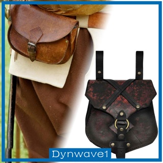 [Dynwave1] กระเป๋าคาดเอว หนัง PU สไตล์นอร์ดิก สําหรับใส่ชุดคอสเพลย์ เดินป่า ท่องเที่ยว