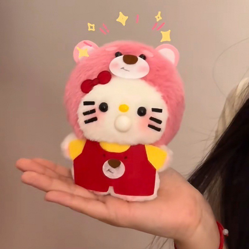 sanrio-พวงกุญแจตุ๊กตานุ่ม-รูปการ์ตูน-hello-kitty-น่ารัก-สําหรับตกแต่งห้อง