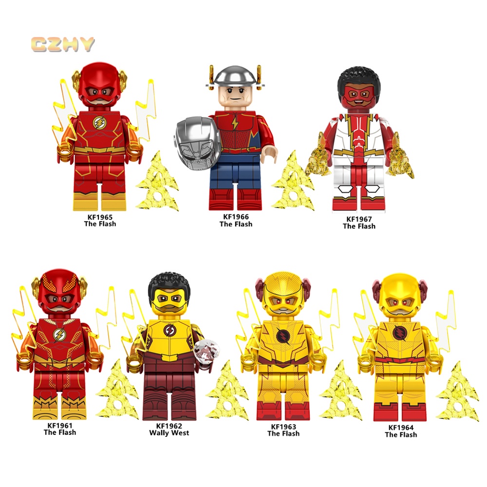 ของเล่นตัวต่อฟิกเกอร์ Super Heroes Movie Bricks The Flash สําหรับเด็ก ...