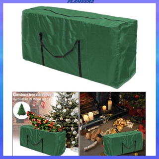 [Flameer2] กระเป๋าเก็บต้นคริสต์มาสประดิษฐ์ สีเขียว สําหรับวันหยุด