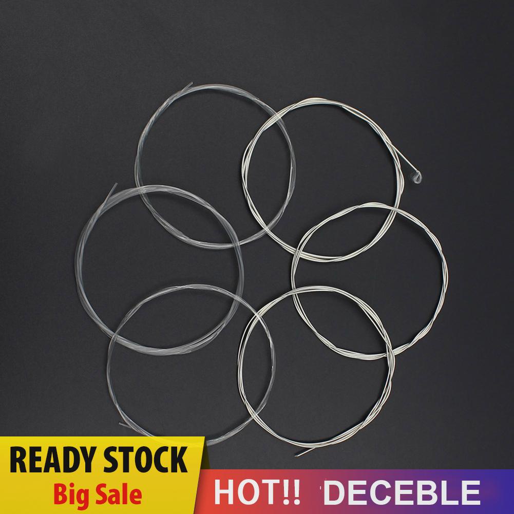 deceble-th-ชุดสายกีตาร์อะคูสติก-ไนล่อน-แบบเปลี่ยน-6-ชิ้น