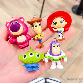 พวงกุญแจ จี้ตุ๊กตาการ์ตูน Toy Story Buzz Lightyear น่ารัก สําหรับห้อยกระเป๋า -FS