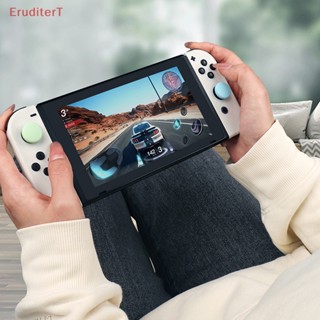 [EruditerT] ฝาครอบจอยสติ๊ก ซิลิโคนนุ่ม อุปกรณ์เสริม สําหรับ Switch Joycon Lite Oled Console Controllers Video Gamepad [ใหม่]