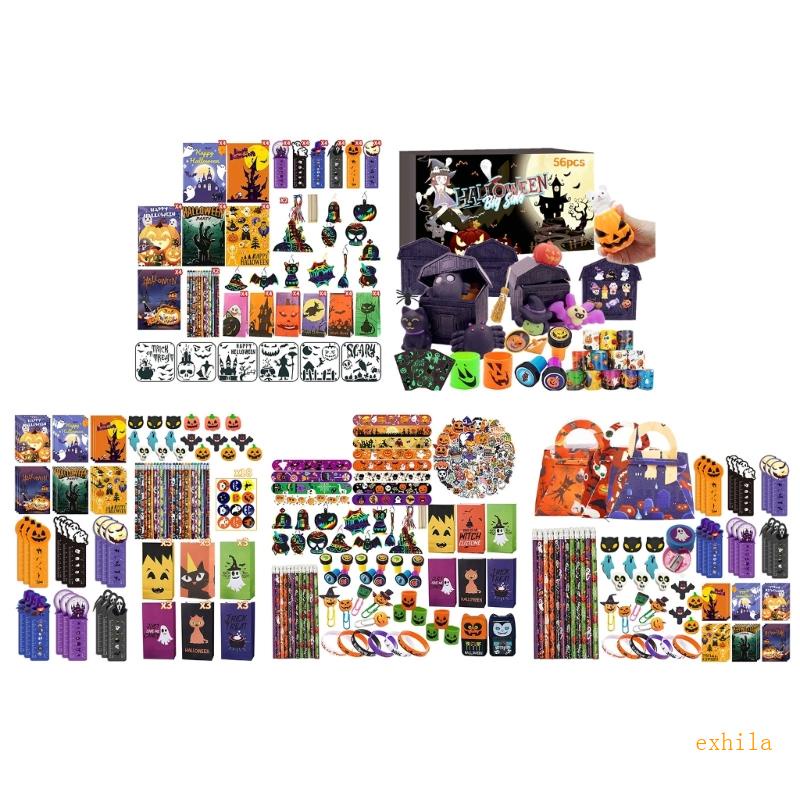 exhila-ชุดเครื่องเขียนฮาโลวีน-ปาร์ตี้ฮาโลวีน-สําหรับเด็ก