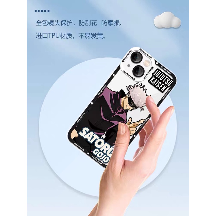 เคสโทรศัพท์มือถือแบบนิ่ม-ใส-ลายอะนิเมะ-gojo-satoru-น่ารัก-สําหรับ-case-xiaomi-11t-12-lite-poco-m5-f5-m4-m3-f4-x3-nfc-f3-redmi-13t-11a-12c-10c-10a-9a-9c-9t-note-12-5g-8-9-9s-10-10s-11s-11-pro
