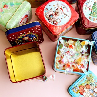 &lt;Cardflower&gt; กระปุกดีบุก ขนาดเล็ก สําหรับใส่เครื่องประดับ ลูกอม คุกกี้ งานแต่งงาน ปาร์ตี้คริสต์มาส ลดราคา