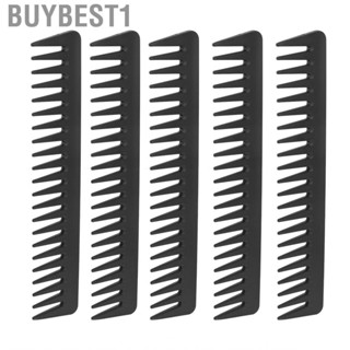 Buybest1 Detangling Comb  Professional Styling Tool Ergonomic Wide Tooth Portable for Hair Salon Long