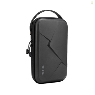 Flt TELESIN กระเป๋าเคส EVA กันน้ํา แบบพกพา สําหรับกล้องแอคชั่น DJI OSMO Action OSMO Pocket 8 7 6 5