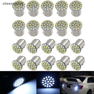 Chee หลอดไฟเลี้ยว LED BA15S 1156 3014 22SMD 20 ชิ้น