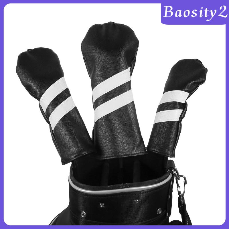 baosity2-ปลอกคลุมหัวไม้กอล์ฟ-ผ้าฟลีซ-ป้องกันรอยขีดข่วน-3-ชิ้น