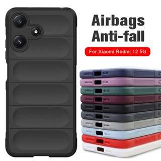 เคสโทรศัพท์ซิลิโคน TPU แบบนิ่ม กันกระแทก ป้องกันกล้อง สําหรับ Xiaomi Redmi 12 Redmi12 4G 5G 2023