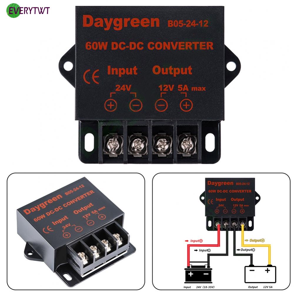 new-dc-converter-5a-60w-accessories-connection-dc-24v-to-dc-12v-power-reliable