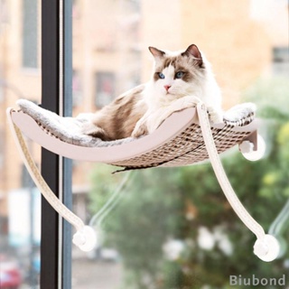 [Biubond] เปลญวน หน้าต่าง ขนาดใหญ่ ที่ทนทาน สําหรับสัตว์เลี้ยง แมว
