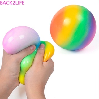 Back2life ลูกบอลบีบ เปลี่ยนสีได้ ของเล่นบรรเทาความเครียด สําหรับเด็ก