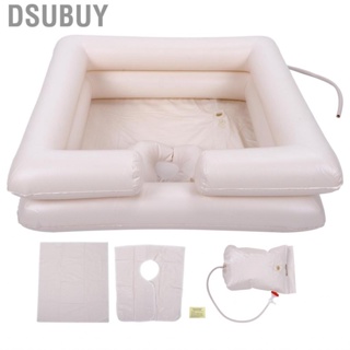 Dsubuy Portable PVC Hair Washing Aids Inflatable  Sink Washbasin Blow Basin