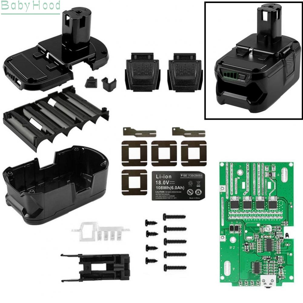 big-discounts-battery-plastic-case-battery-box-for-ryobi-pcb-battery-box-battery-plastic-case-bbhood