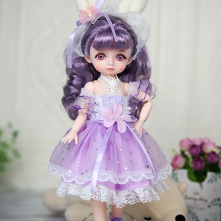 Dbs DREAM FAIRY ตุ๊กตา 1/6 BJD Snow Queen ข้อต่อกลไกร่างกาย พร้อมผมแต่งหน้า ตา เสื้อผ้า รองเท้า อนิเมะเด็กผู้หญิง SD YZS8