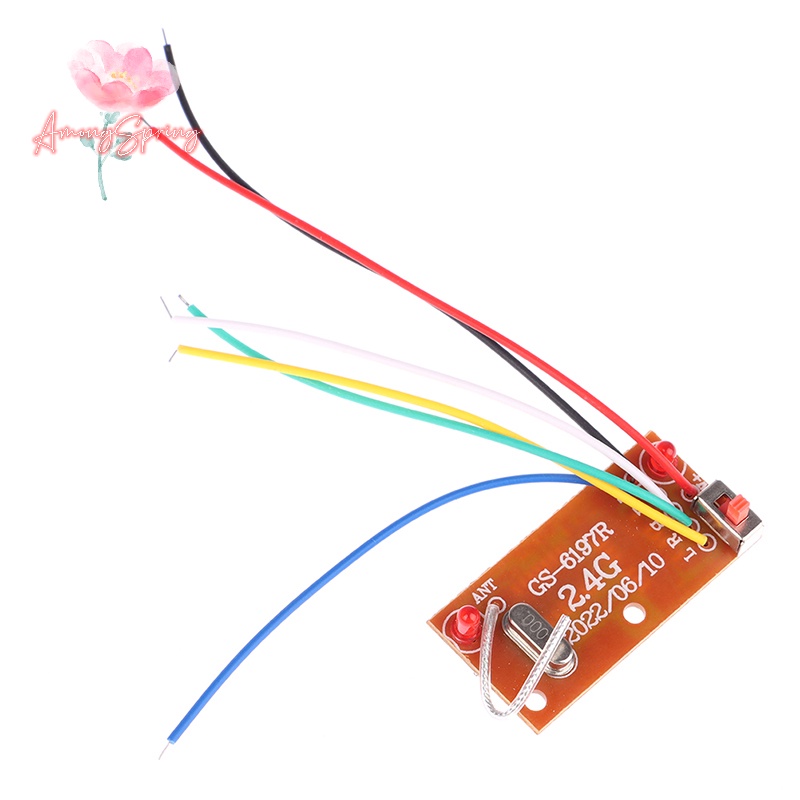 amongspring-gt-ใหม่-อะไหล่บอร์ดรับส่งสัญญาณ-pcb-4ch-สําหรับรถบังคับ