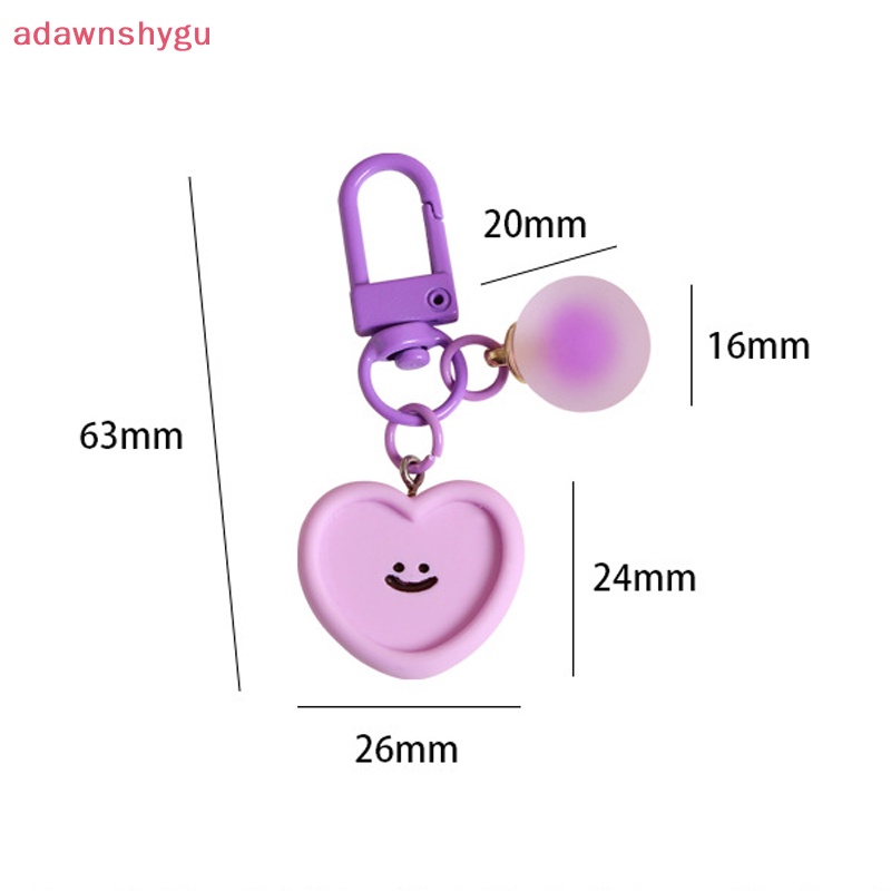 adagu-พวงกุญแจเรซิ่น-จี้รูปดอกซากุระน่ารัก-ขนาดเล็ก-เรียบง่าย-สําหรับกระเป๋านักเรียน