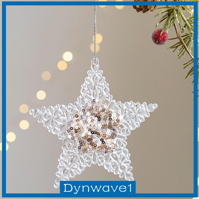 dynwave1-จี้เกล็ดหิมะ-ฉลุลาย-เซอร์ไพรส์-ละเอียดอ่อน-สําหรับแขวนตกแต่งต้นคริสต์มาส-หน้าหนาว