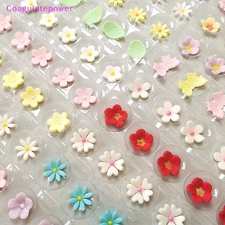 Coa ถาดแม่พิมพ์พลาสติกใส รูปกลีบดอกไม้ 15 หลุม สําหรับทําเค้ก ฟองดองท์ น้ําตาล 2 ชิ้น ต่อชุด