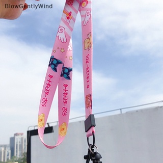 Blowgentlywind พวงกุญแจ ลายการ์ตูนอนิเมะ Cardcaptor Sakura น่ารัก สําหรับห้อยกุญแจ บัตรประจําตัว ยิม ของเล่น BGW