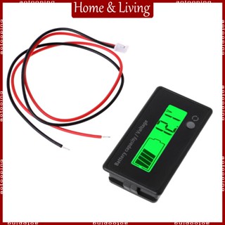 Aotoo เครื่องวัดแรงดันไฟฟ้า โวลต์มิเตอร์ หน้าจอ LCD 12V-84V กันน้ํา คุณภาพสูง