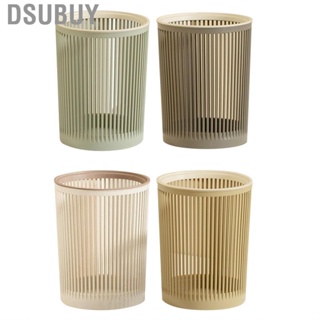 Dsubuy Hollow Trash Can  Multi Purpose High Strength Garbage  for Offices