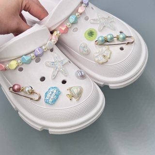 Crocs jibbitz charms diy แฟชั่น ตกแต่ง สําหรับตกแต่งรองเท้า crocs เริ่มต้น