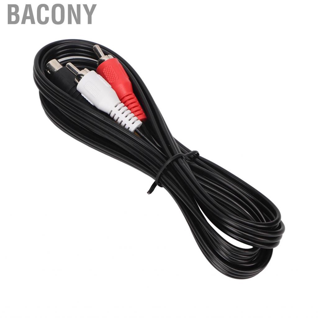 bacony-mini-din-4pin-to-3rca-cable-professional-4-pin-mini-din-s-video-3-rca-adapter-for-dvd-tv-hdtv-vcr-cd-4-9ft