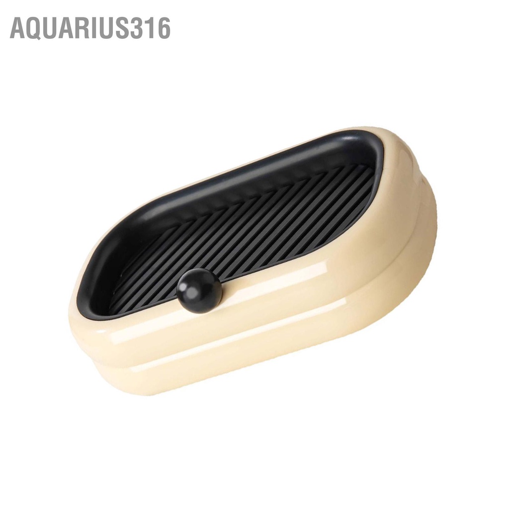 aquarius316-จานสบู่น่ารักในครัวเรือน-punch-ฟรีที่วางสบู่ติดผนังพร้อมท่อระบายน้ำสำหรับห้องน้ำ