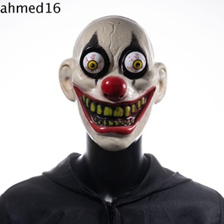 Ahmed หน้ากากพลาสติก รูปกะโหลกผีดิบ ขยับได้ สําหรับปาร์ตี้ฮาโลวีน