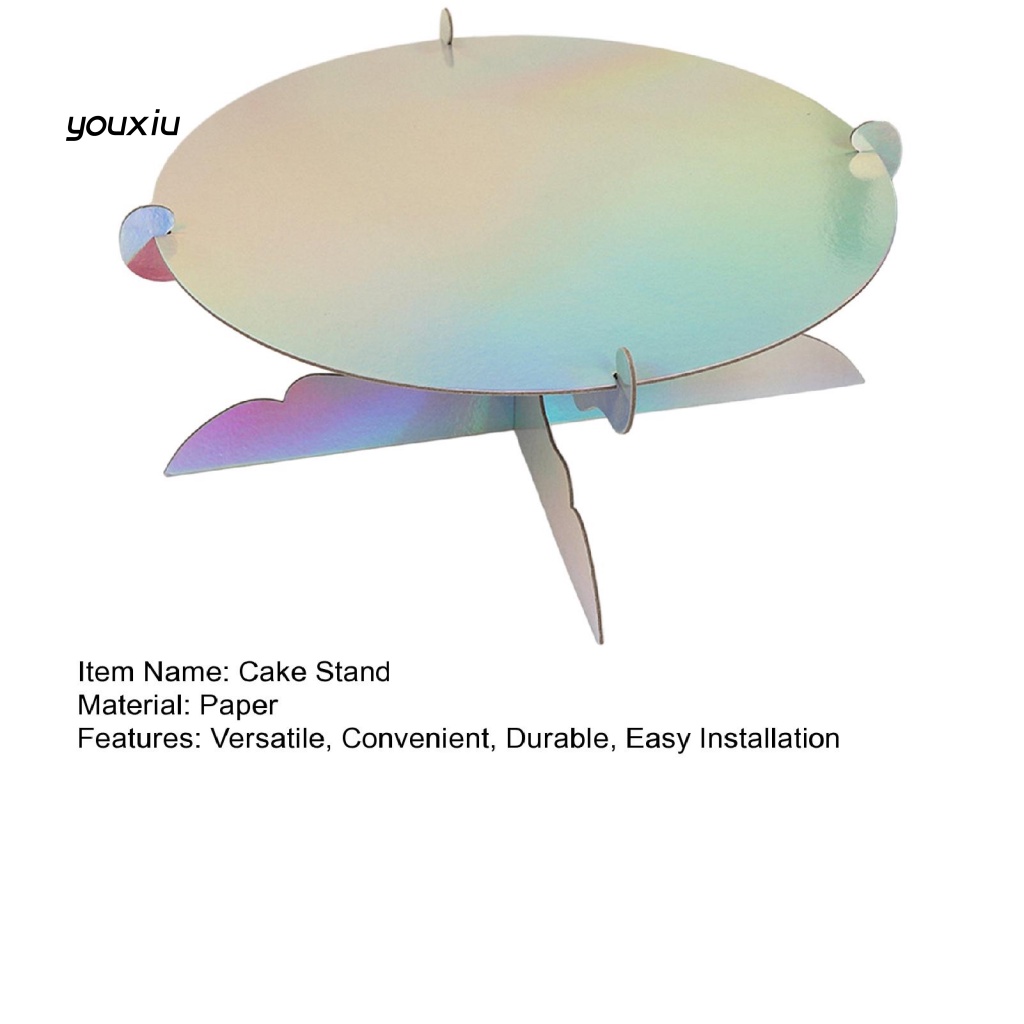 yx-ชั้นวางคัพเค้ก-แบบชั้นเดียว-ถอดออกได้-สําหรับงานปาร์ตี้-และงานอีเวนท์