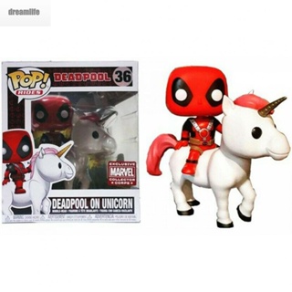 【DREAMLIFE】Action Figure 10-12cm High Deadpool Funko Pop Gifts PVC Toy Vinyl Model