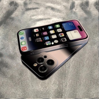 ใหม่ เคสโทรศัพท์มือถือ ฟิล์มกันรอยเปื้อน ลาย Black Pink สําหรับ Apple Iphone 15 14 13pro 12 11xsmax xr 7 8p USYV