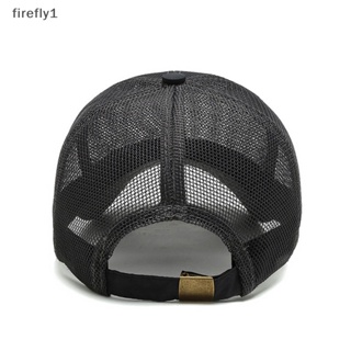 [Firefly] หมวกเบสบอล ผ้าตาข่าย แบบแห้งเร็ว ปรับได้ เหมาะกับฤดูร้อน สําหรับผู้ชาย และผู้หญิง [TH]