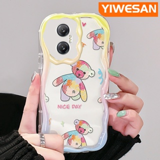 เคสมือถือ แบบนิ่ม แบบใส ลายหมี กันกระแทก สําหรับ Infinix Hot 20 Hot 20i Hot 20 Play Hot 30 Hot 30i Hot 30 Play