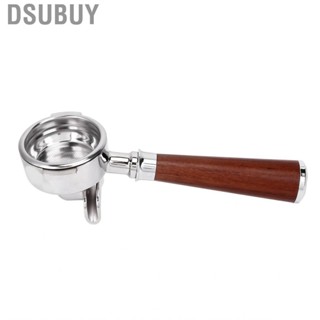 Dsubuy Coffee Portafilter Handle  Rust Resistant Coffee Portafilter with Wooden Handle for Home