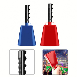 New Arrival~Cow Bell Cheering Bell Cowbell For Party Sport Events Hand Percussion Steel