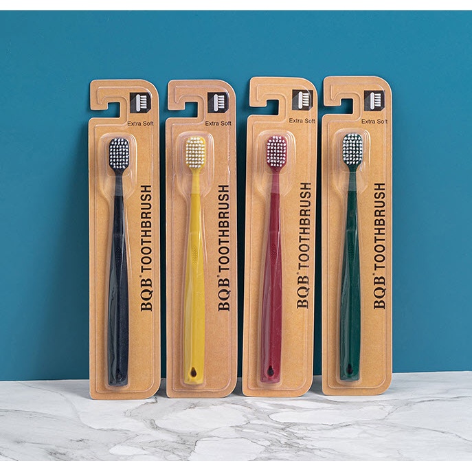 bqb-แปรงสีฟัน-คุณภาพสูง-ผู้ใหญ่-tb-008-นุ่มพิเศษ-สไตล์ญี่ปุ่น-แท่งเดี่ยว-เส้นใย-ทำความสะอาดลึก-นุ่มนวล-สุ่มสี