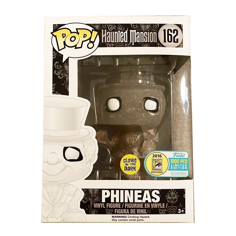 โมเดลฟิกเกอร์-funko-pop-haunteo-mansion-ezra-163-gus-162-phineas-164-ของเล่นสําหรับเด็ก