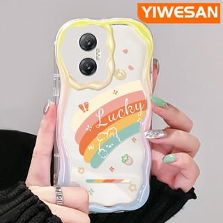 เคสโทรศัพท์มือถือ ซิลิโคน ใส กันกระแทก ลายการ์ตูนสายรุ้ง สําหรับ Infinix Hot 20 Hot 20i Hot 20 Play Hot 30 Hot 30i Hot 30 Play