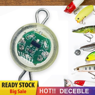 [Deceble.th] โคมไฟปลาหมึก LED พลาสติก ขนาดเล็ก ทนทาน สําหรับตกปลา