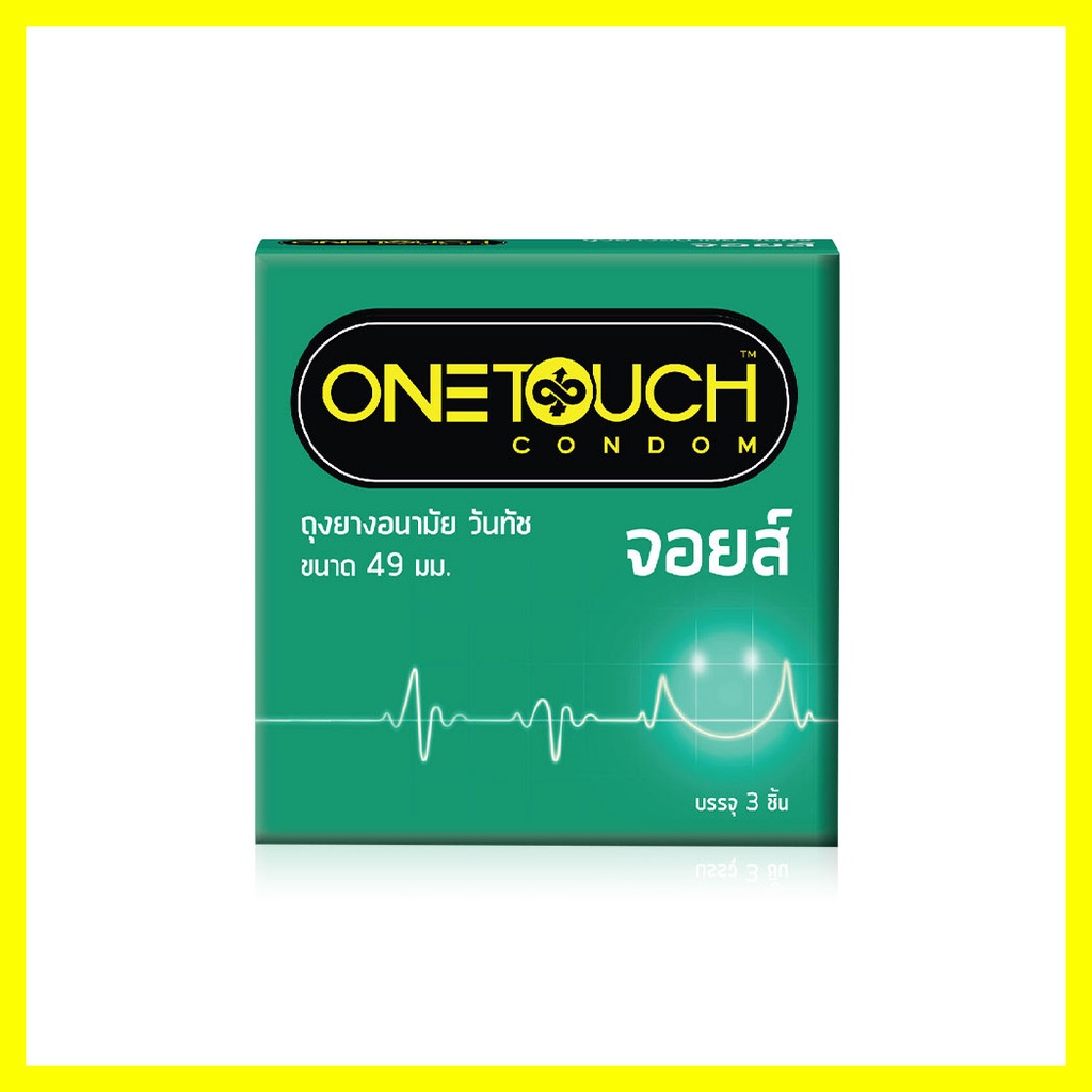 onetouch-condom-joys-49mm-3pcs-ถุงยางอนามัย-ขนาด-49-mm-รุ่น-จอยส์-3-ชิ้น