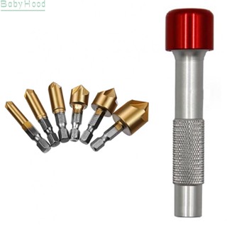 【Big Discounts】Countersink Bit High Quality 6.35mm(1/4inch) 6/8/9/12/16/19mm Anti Slip Handle#BBHOOD